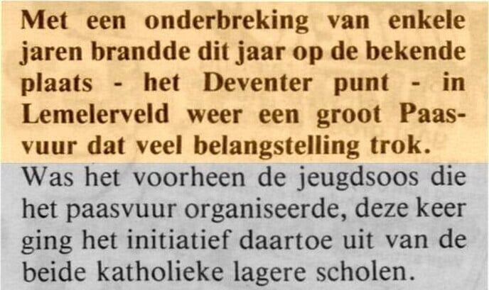 Dit deel van ons dorp dat zijn naam eer aan doet - Foto: Ingezonden foto