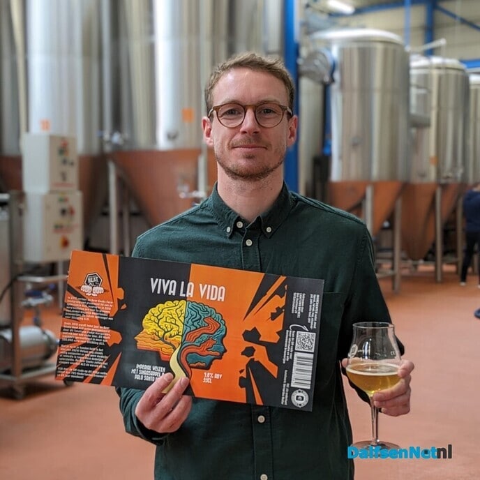 Eshuis sponsort ‘Viva la Vida’ bier voor Beer Geeks Beat ALS - Foto: Ingezonden foto