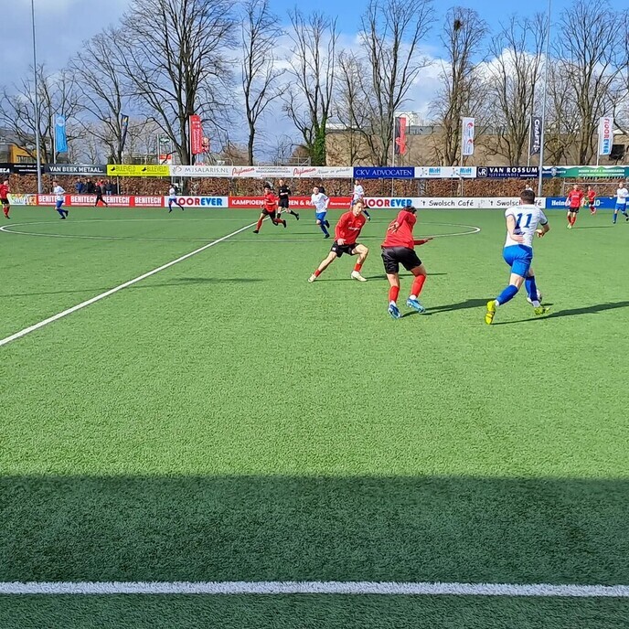 ASC’62 speelde uit tegen koploper Be Quick’28 - Foto: Ingezonden foto