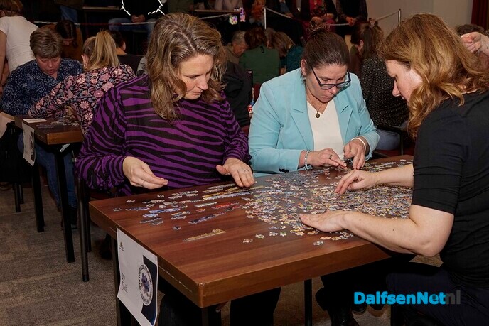 Dalfsen heeft nu ook een Open Legpuzzel Kampioenschap - Foto: Paul Scholten