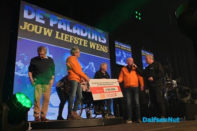 Tukker FM met 10.000 bezoekers en €50.000 euro voor ALS Nederland! - Foto: Johan Bokma