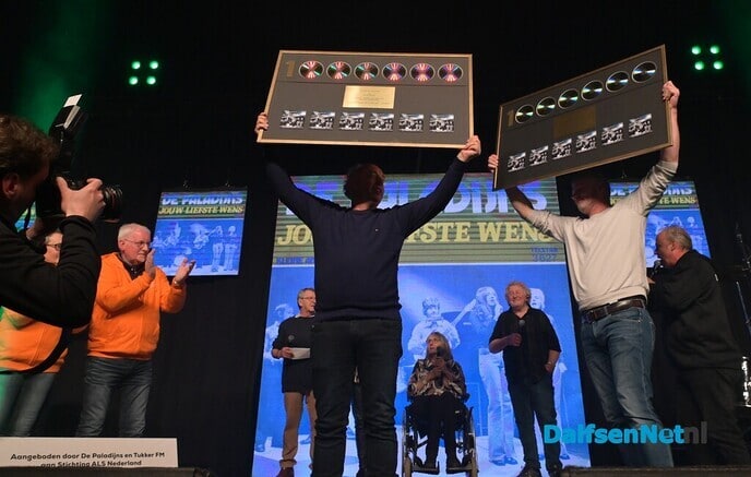 Tukker FM met 10.000 bezoekers en €50.000 euro voor ALS Nederland! - Foto: Johan Bokma