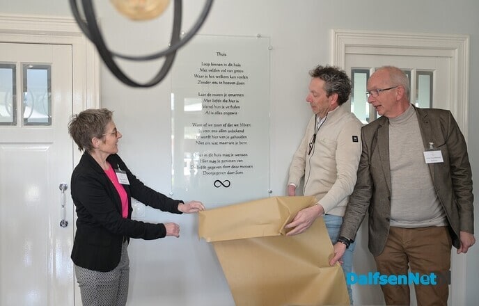 Hospice en Logeerhuis Sam in Lemelerveld officieel geopend - Foto: Johan Bokma