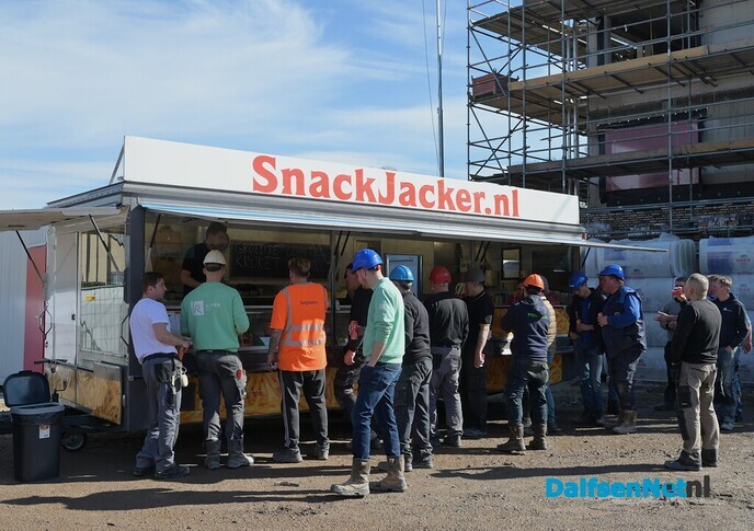 Nieuwbouw Rosengaerde bereikt hoogste punt - Foto: Johan Bokma