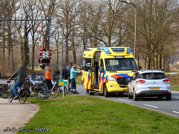 Aanrijding wielrenner Poppenallee / Zuidelijke Vechtdijk