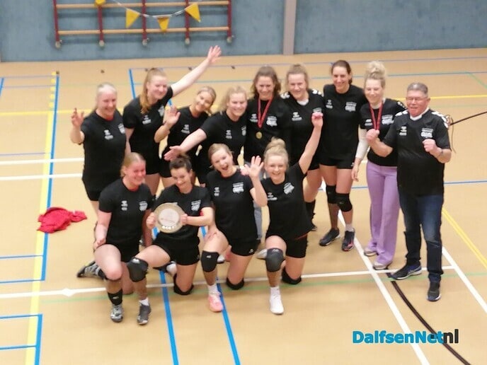 Ouvol Dames 1 – spelen als kampioenen - Foto: Ingezonden foto