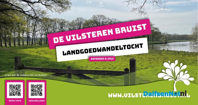 Vilsteren Bruist Landgoedwandeltocht