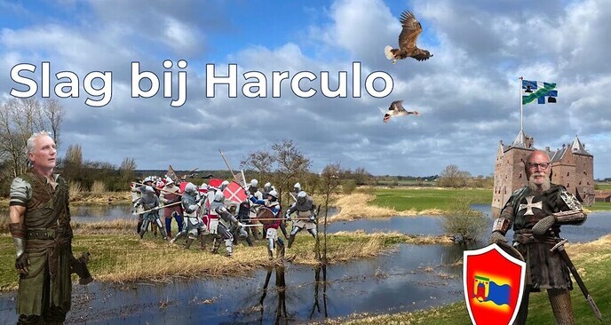 De slag bij Harculo - Foto: Ingezonden foto