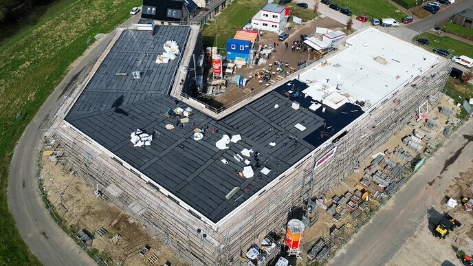 Nieuwbouw Rosengaerde bereikt hoogste punt