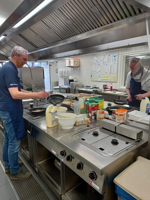 Pannenkoeken bakken - Foto: Gruune Jopie