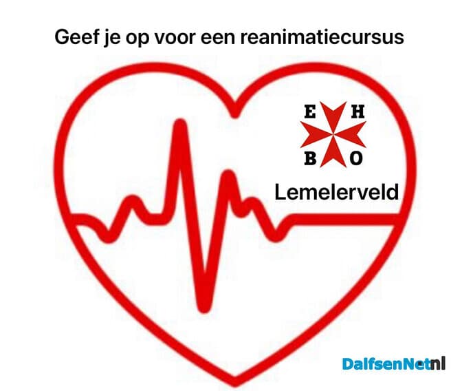 9 maart reanimatiecursus lemelerveld - Foto: Ingezonden foto