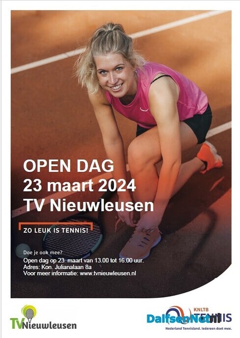 Open dag Tennisvereniging Nieuwleusen - Foto: Ingezonden foto