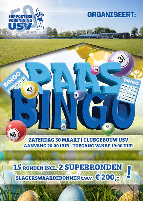 Traditionele Paasbingo USV - Foto: Ingezonden foto