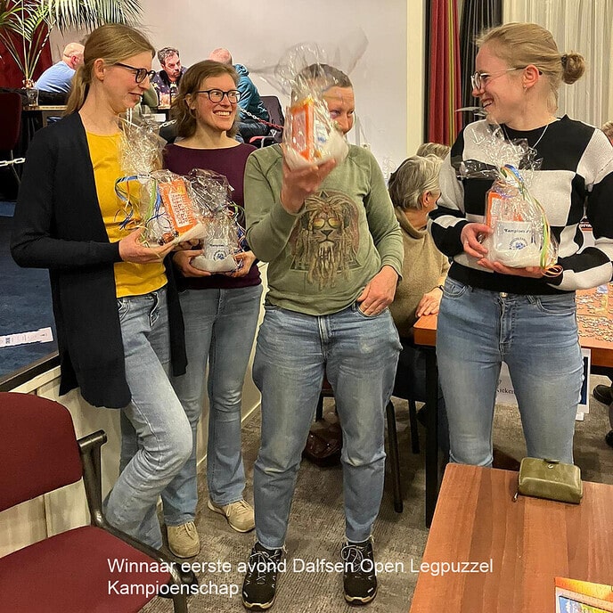 Dalfsen heeft nu ook een Open Legpuzzel Kampioenschap - Foto: Ingezonden foto
