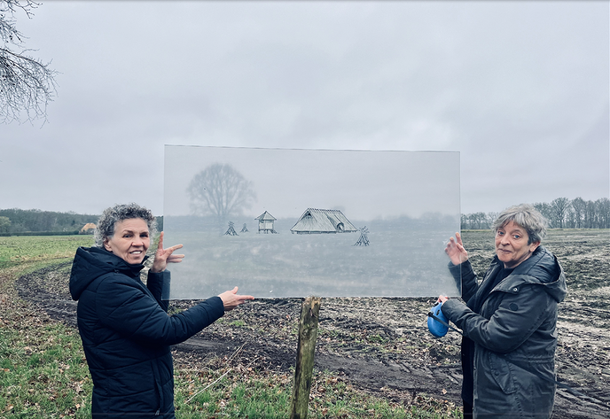 Doorkijkvensters brengen bezoekers terug in de tijd - Foto: Ingezonden foto
