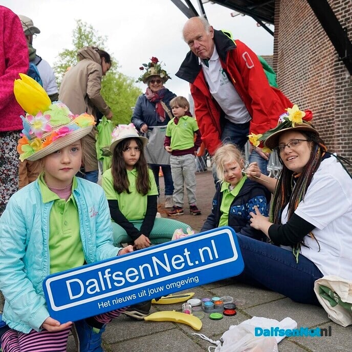 Foto’s met bordje Dalfsennet (deel 1) - Foto: Paul Scholten