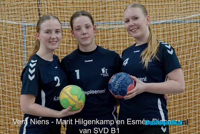 SVD B1 kampioen Landelijke Jeugddivisie Dames B Noord-Oost - Foto: Paul Scholten