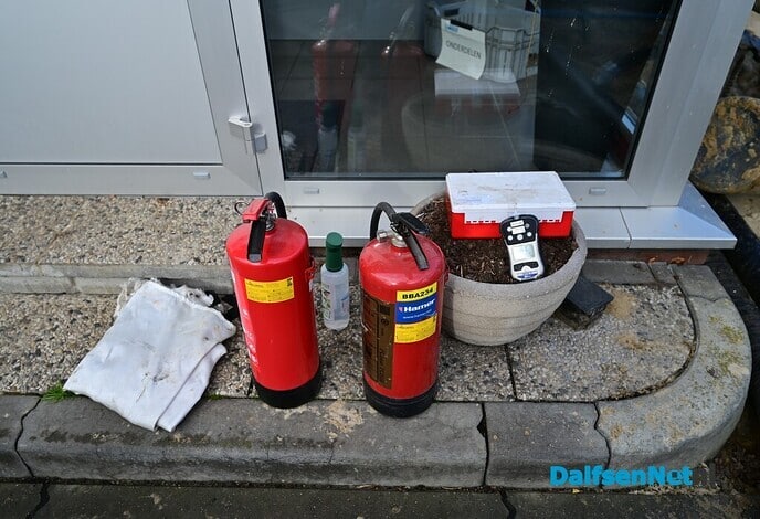 Tankstation ontmanteld bij Autobedrijf Lindeboom - Foto: Johan Bokma