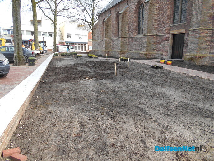 Voortgang werk aan de klimaatstraat (nieuw)