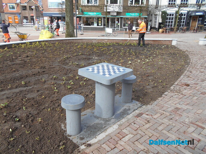 Voortgang werk aan de klimaatstraat (nieuw)