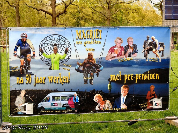 Ouderenadviseur Magriet Zandink van Saam Welzijn gaat met (pre)pensioen.