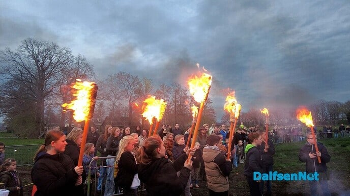Verrassing Paasvuur Lemelerveld - Foto: Ingezonden foto