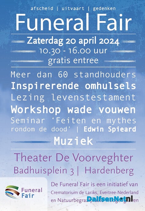 Funeral Fair | zaterdag 20 april | Hardenberg - Foto: Ingezonden foto