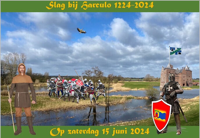 Slag bij Harculo haalt het leven weer naar boven - Foto: Ingezonden foto