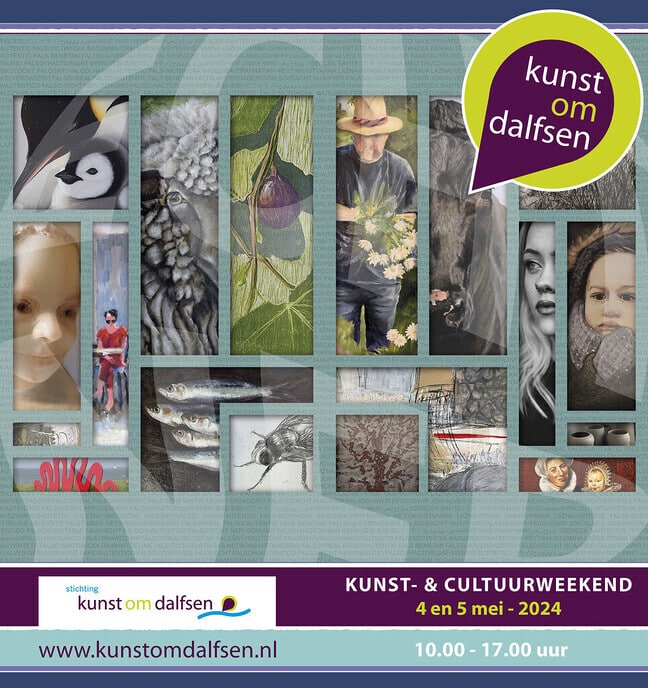 Kunst & cultuurweekend op zaterdag 4 en zondag 5 mei 2024