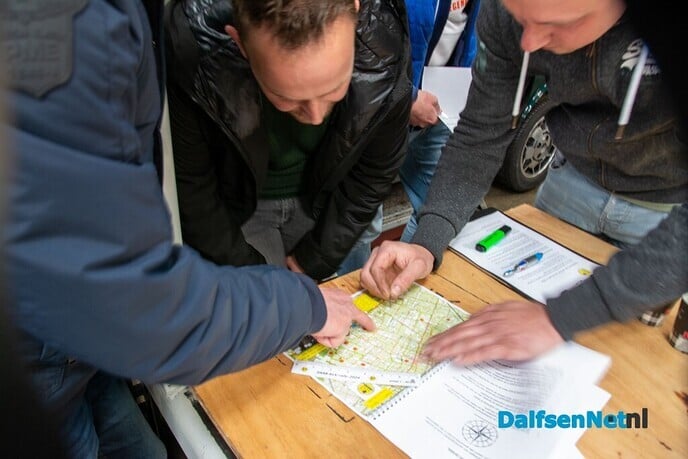 Kaartleescursus bij Tammeling autotechniek - Foto: Ingezonden foto