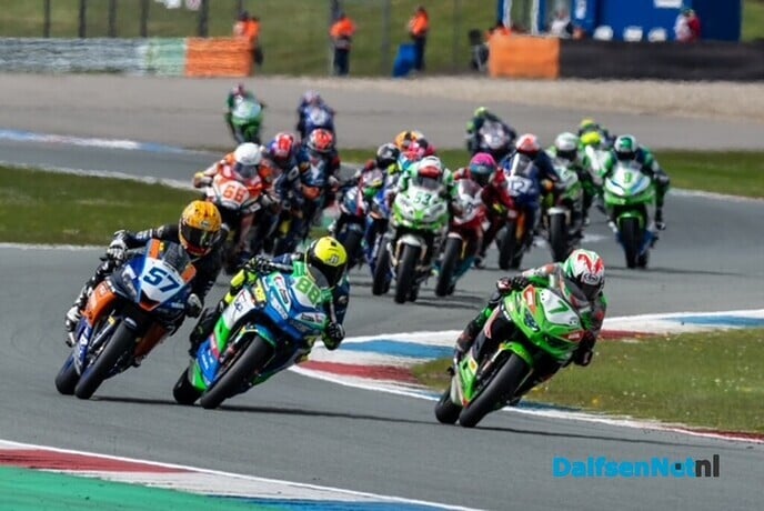 WK podium Loris Veneman in Assen - Foto: Ingezonden foto