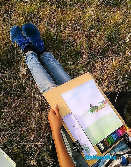Tekenen en Schilderen,  12+atelier Dalfsen - Foto: Ingezonden foto