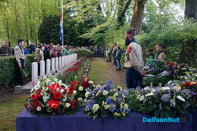 Dodenherdenking 4 mei 2024 in Dalfsen - Foto: Paul Scholten