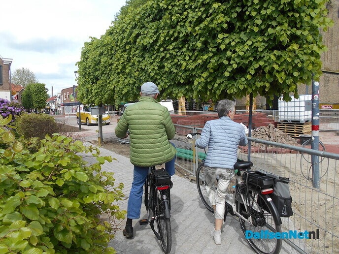 Voortgang werk aan de klimaatstraat