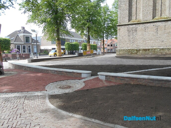 Voortgang werk aan de klimaatstraat