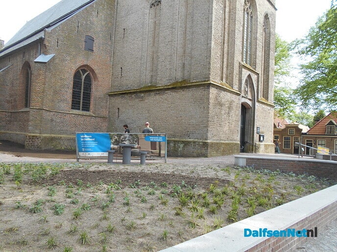 Voortgang werk aan de klimaatstraat
