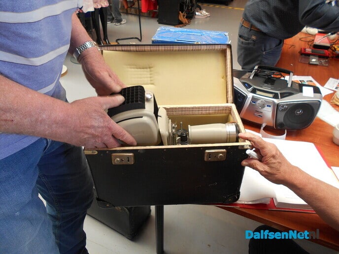 Een drukke middag voor repaircafe