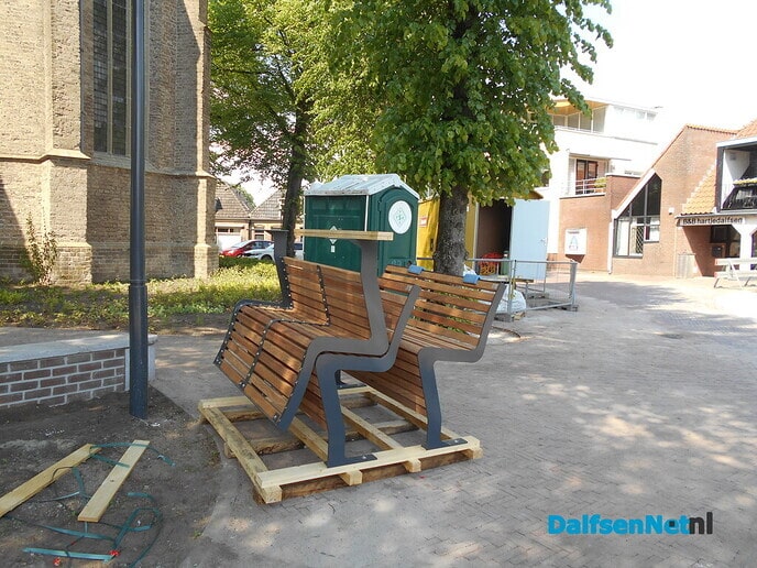 Voortgang werk aan de klimaatstraat