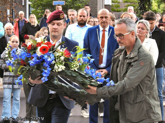 Herdenking 4 mei Nieuwleusen (foto)