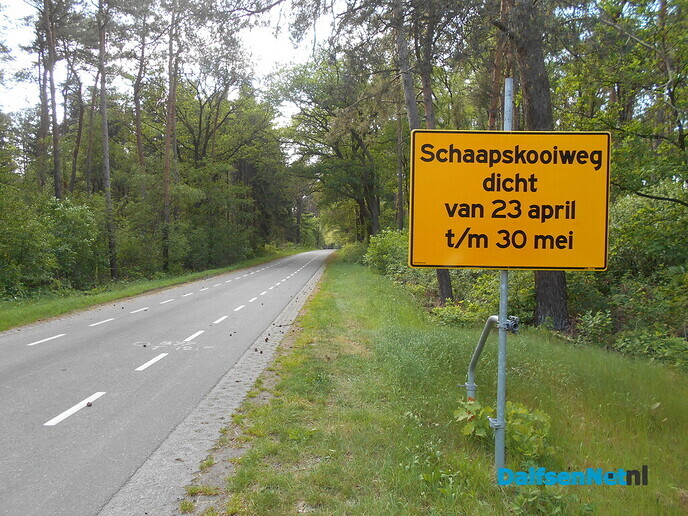Werkzaamheden bermen Schaapskooiweg