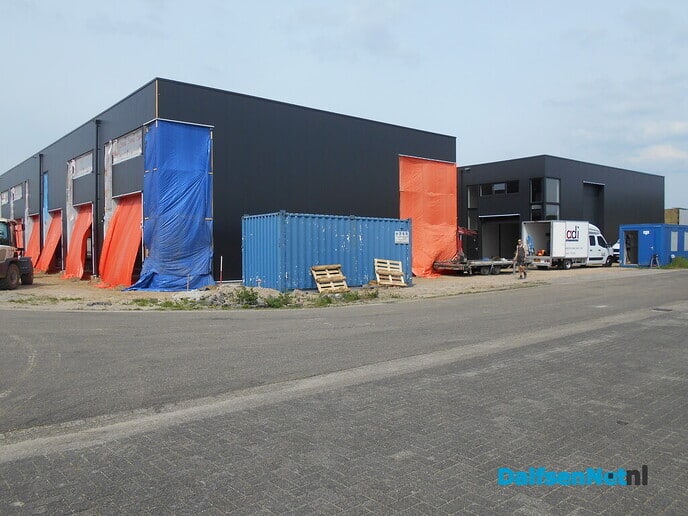Veel bouwactiviteiten  op het industrieterrein