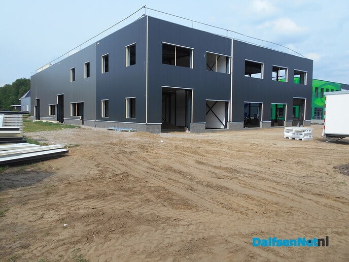 Veel bouwactiviteiten  op het industrieterrein