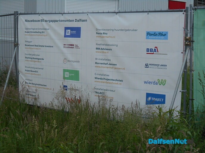 Voortgang bouw complex Rosengaerde