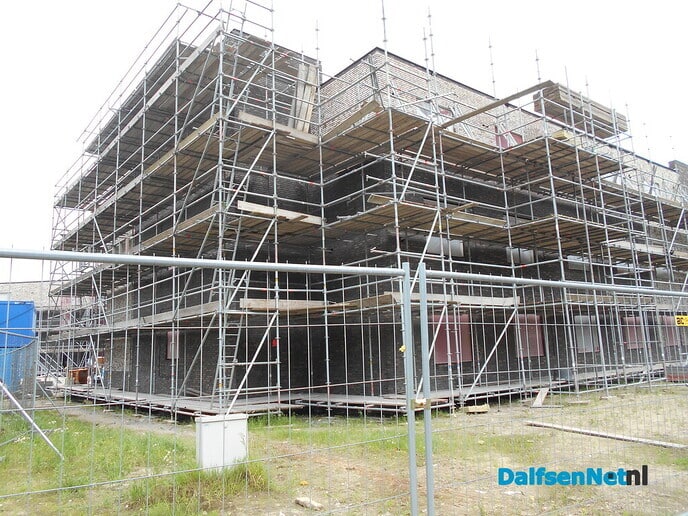 Voortgang bouw complex Rosengaerde