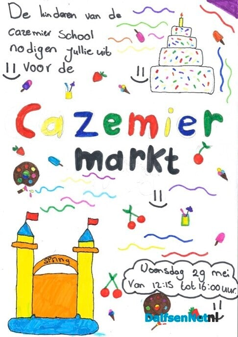 Kom ook op de Cazemiermarkt 5 juni - Foto: Ingezonden foto