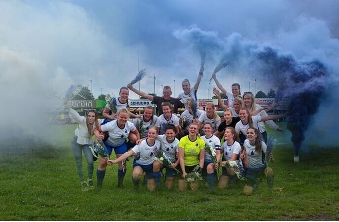 ASC’62 Dames 2 kampioen - Foto: Ingezonden foto