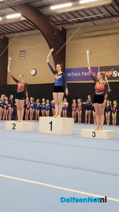 Turnsters GVN sluiten meerkamp goed af - Foto: Ingezonden foto
