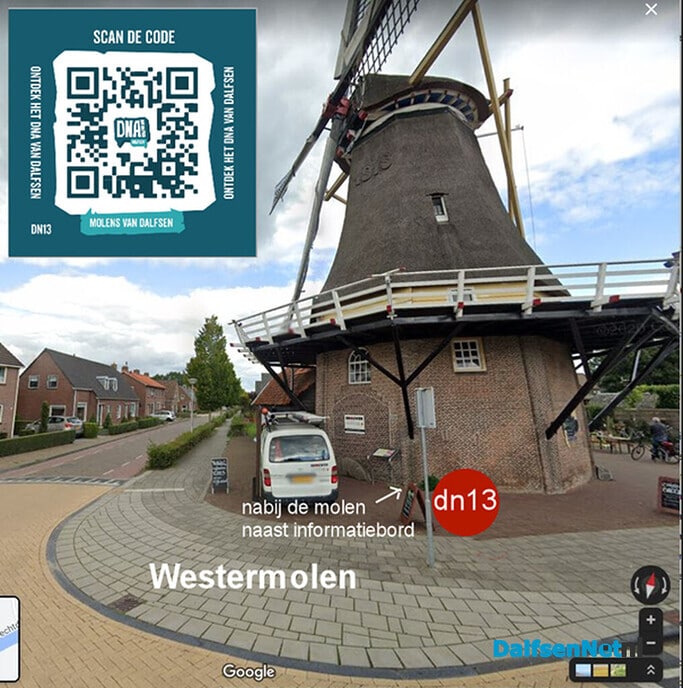 Tegel gelicht over het DNA van Dalfsen - Foto: Ingezonden foto