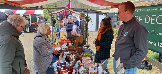 20 mei voorjaarsmarkt bij Erf Decohof, een (bio)divers aanbod uit de buurt
