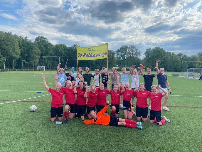 Meiden van De Polhaar naar Districtsfinale - Foto: Ingezonden foto